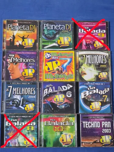 Coleção Dance Music Jovem Pan (Na balada, Planeta Dj, Techno Pan, As 7 Melhores, Outros)