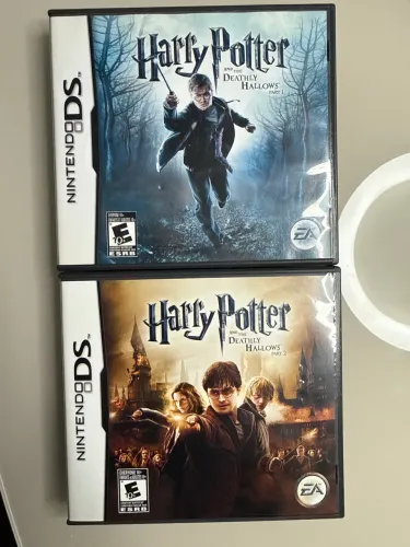 Harry Potter e as Relíquias da Morte 1 e 2 - Nintendo DS