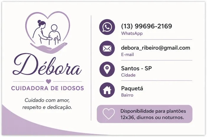 Cuidadora de idosos 