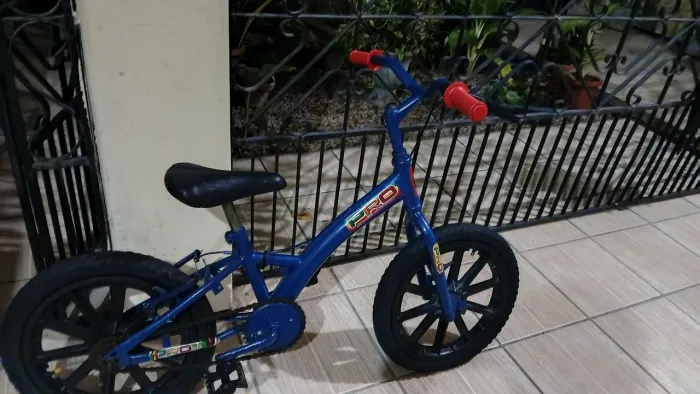 Preciosidade de bicicleta infantil veja