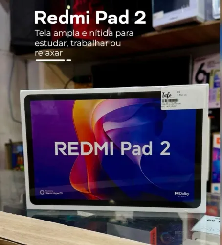 Tablet Redmi Pad 2 8 ram /256 gb novo