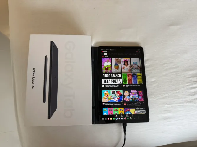 Samsung Galaxy Tab S6 Lite 64GB - Estado de Novo + Completo!