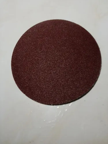 Par de Lixa p120 para esmerilhadeira com velcro da MTX 