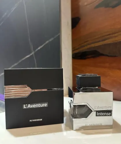 Perfume Al Haramain L'Aventure Intense EDP 100ml Original Importado Masculino