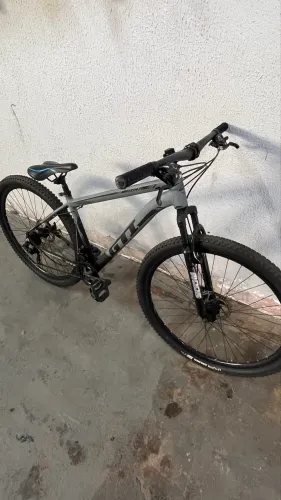 Bike Aro 29 GTI Roma Alumínio Freio A Disco E Suspensão - Linda!