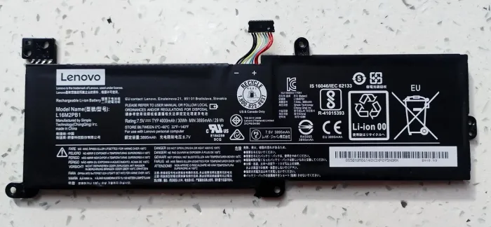 BATERIA ORIGINAL NOTEBOOK LENOVO modelo:L16M2PB1/oportunidade!