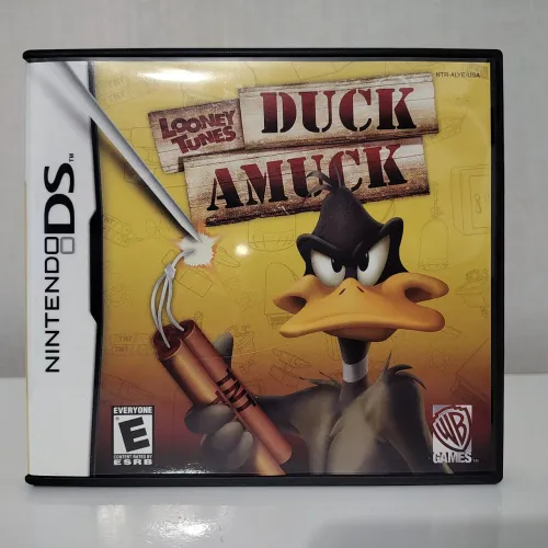 Jogo Looney Tunes Duck Amuck Nintendo DS Original Completo CIB Americano Game Raro