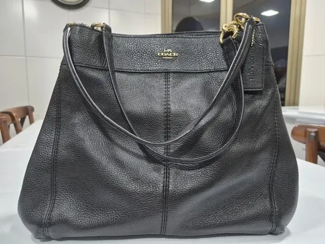 Bolsa Coach de couro original sem uso
