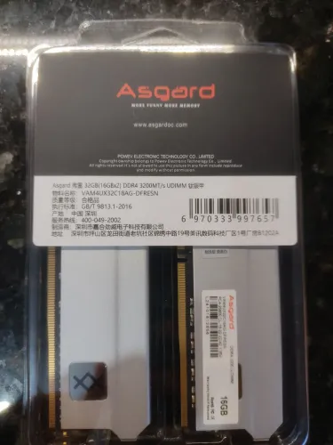 Memoria ram DDR4 ASGARD 3200MHZ 2X16 (32GB) ENVIO OLXPAY