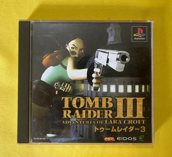 Tomb Raider 3 PS1 Japonês