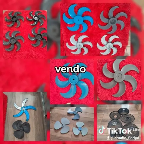 Vendo hélices de ventilador 