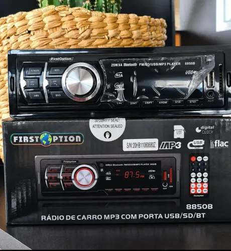 Rádio automotivo bluetooth