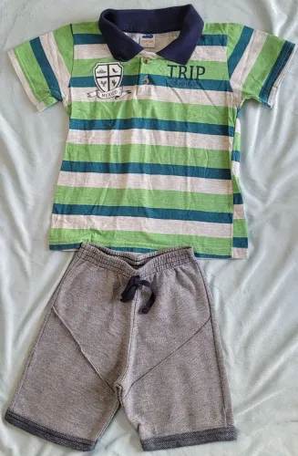 Conjunto arrumadinho - Polo e bermuda