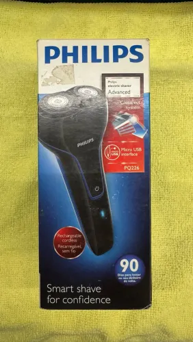 Barbeador Elétrico Sem Fio Recarregável Philips 2 Cabeças