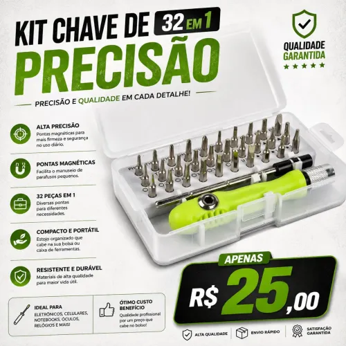 Chave de Precisão (PC e Notebook)