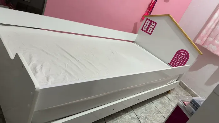 Cama Infantil + Tamanho Solteiro  