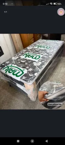 Cama box casal luxo -Novo ? Promoção ?