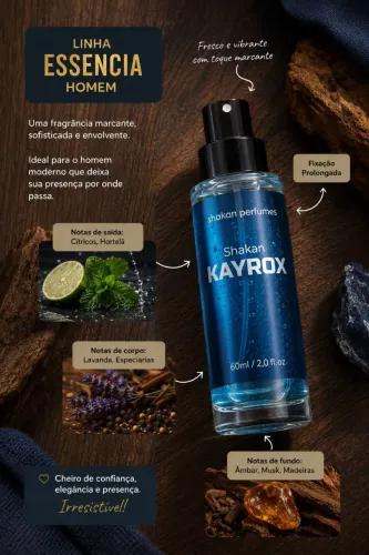 Body Splash Masculino- Kayrox