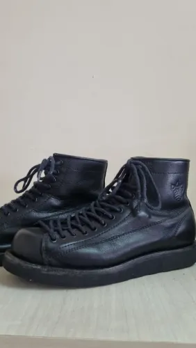 Bota Will Black Boots em couro legítimo 