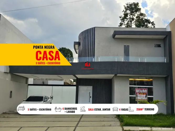 Condominio Residencial Morada dos Pássaros - Casa Duplex com 3 Suítes, Closet e Escritório