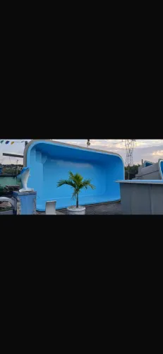 Piscina de fibra