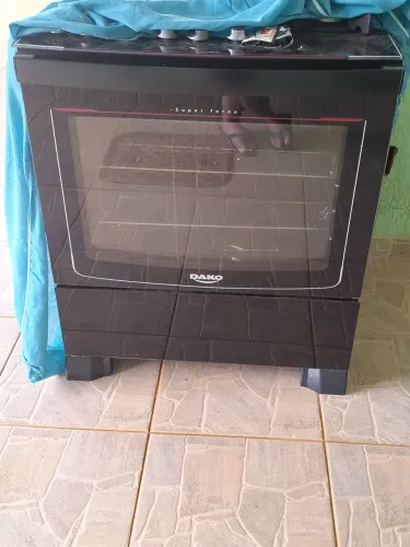 FOGAO DAKO SUPREME MESA DE VIDRO 5 BOCAS