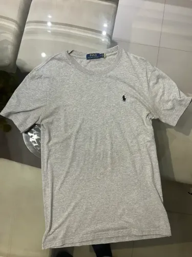 Camiseta Ralph Lauren cinza