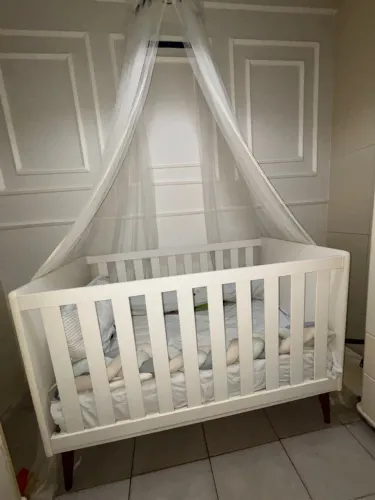 Berço 3 em 1 Vira Cama