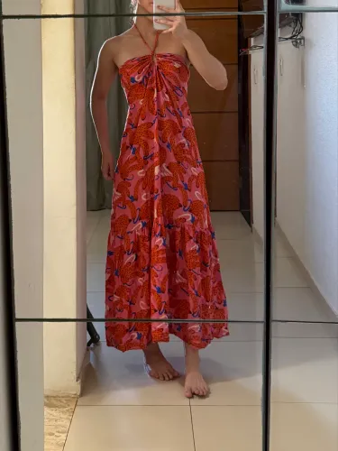 Vestidos longos estampados