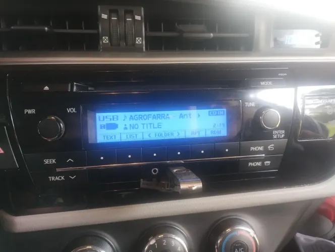 Multimídia original Corolla 2015