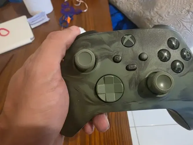Controle Xbox Wireless Sem Fio Bluetooth (Funciona PC) - Verde Militar