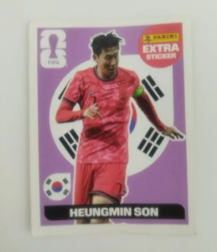 Figurinha Legend Extra Sticker SON Copa do Mundo 2026 Panini Original - ROXA / BORDÔ