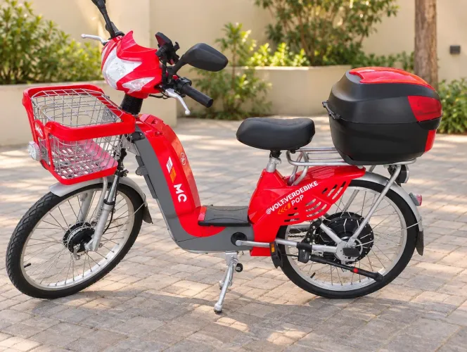 BIKE ELÉTRICA COMPLETA, POUQUÍSSIMO USADA!