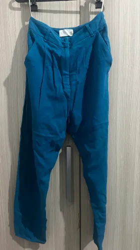 Calça linho Cris Barros tamanho 34