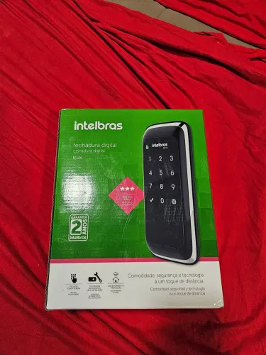 Fechadura digital intelbras