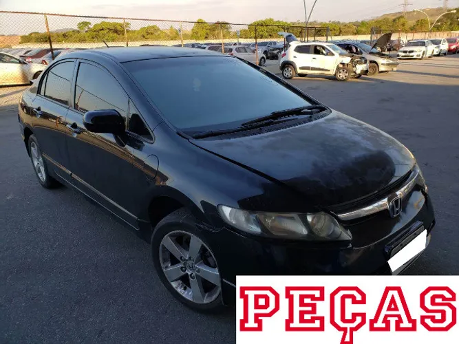 Honda civic 2007 a 2011 retirada de peças ate 03 x sem juros