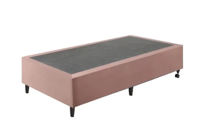 Base Box Solteiro Rosa ? Anjos 12x Sem Juros 