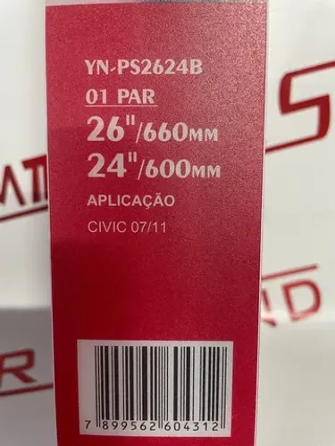 Palhetas específica civic 07/11