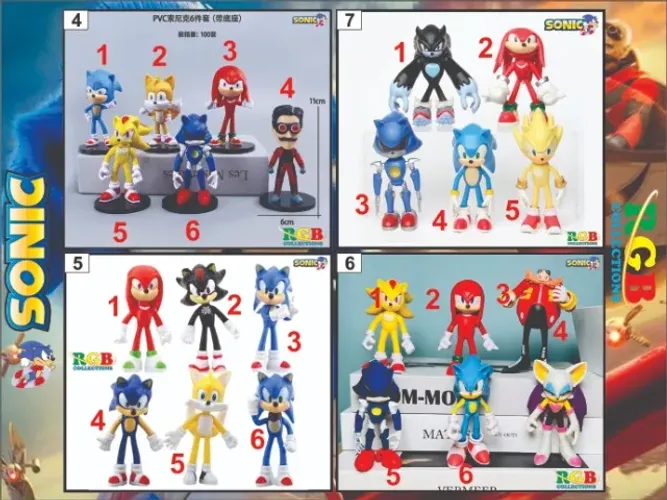 Miniatura Sonic III (Venda por Unidade ou Coleção)