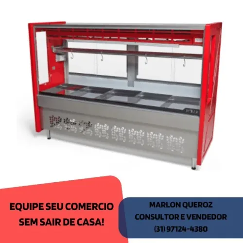 Balcão de Açougue 1,75M Polar Novo