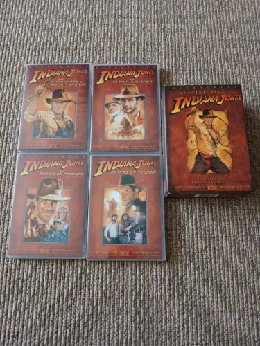 Coleção Indiana Jones - DVDs - Super Novo