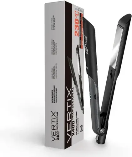 VERTIX Chapa De Cabelo Profissional Bivolt Vertix Cinza