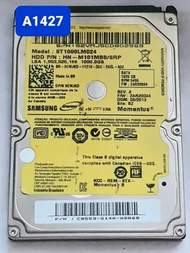 Placa Logica Hd 1 Tb St1000lm024 - Cod. A1427