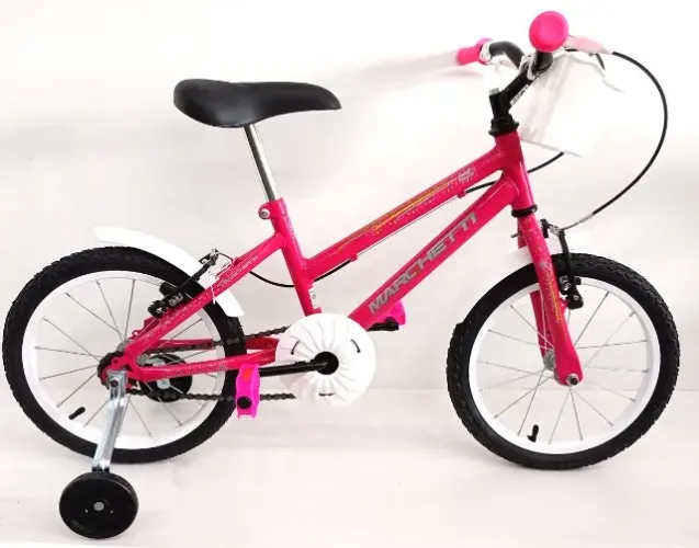 Bicicleta Aro 16 Infantil Marchetti Feminina Roda Em Alumínio - 85848