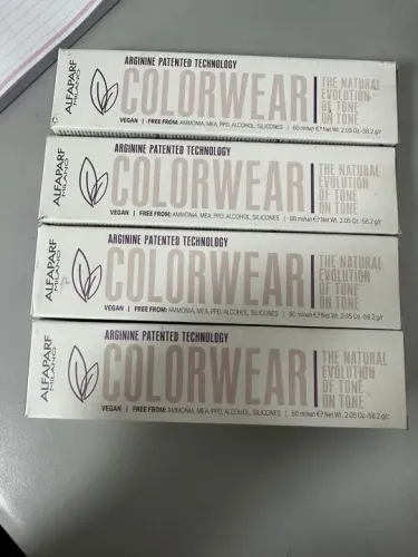 4 Tonalizantes de Cabelo Alfaparf - Castanho Escuro (Número 5) | COLORWEAR