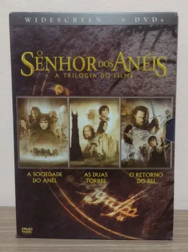 O Senhor dos Anéis - Trilogia Completa - 6 DVDs
