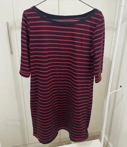 Vestido listrado Taco