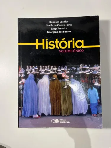 Livro de História volume único (menos da metade do preço de um novo)