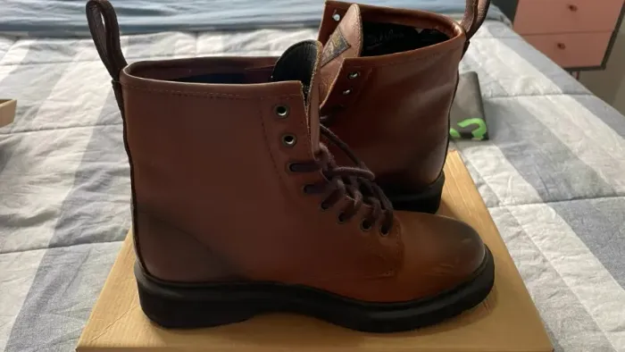 Bota Black Boots Combat Viena Whisky