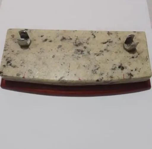 Placa base marmore para foto